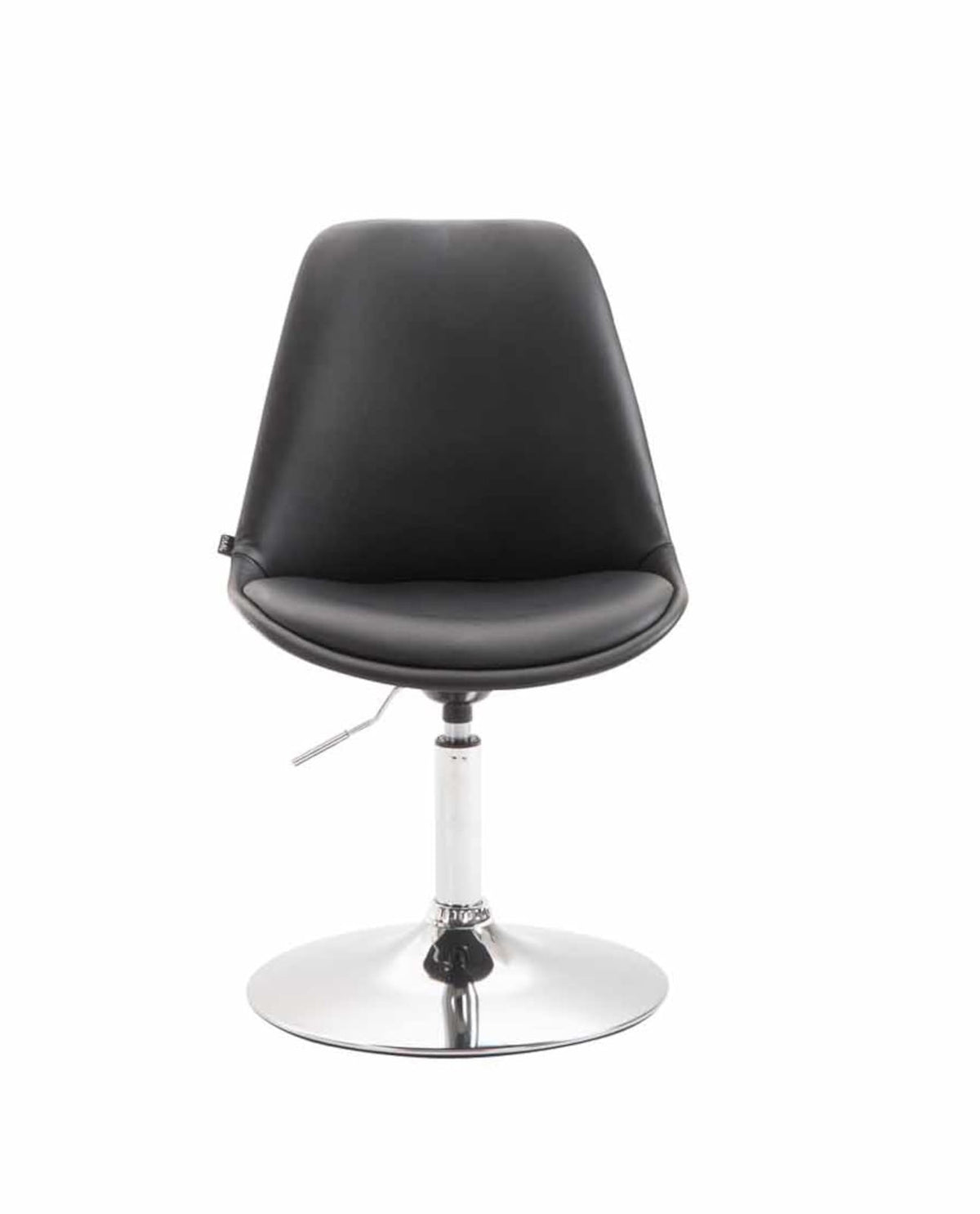 Set van 4 Eetkamerstoelen Maverick Kunstleer zwart,chroom schwarz