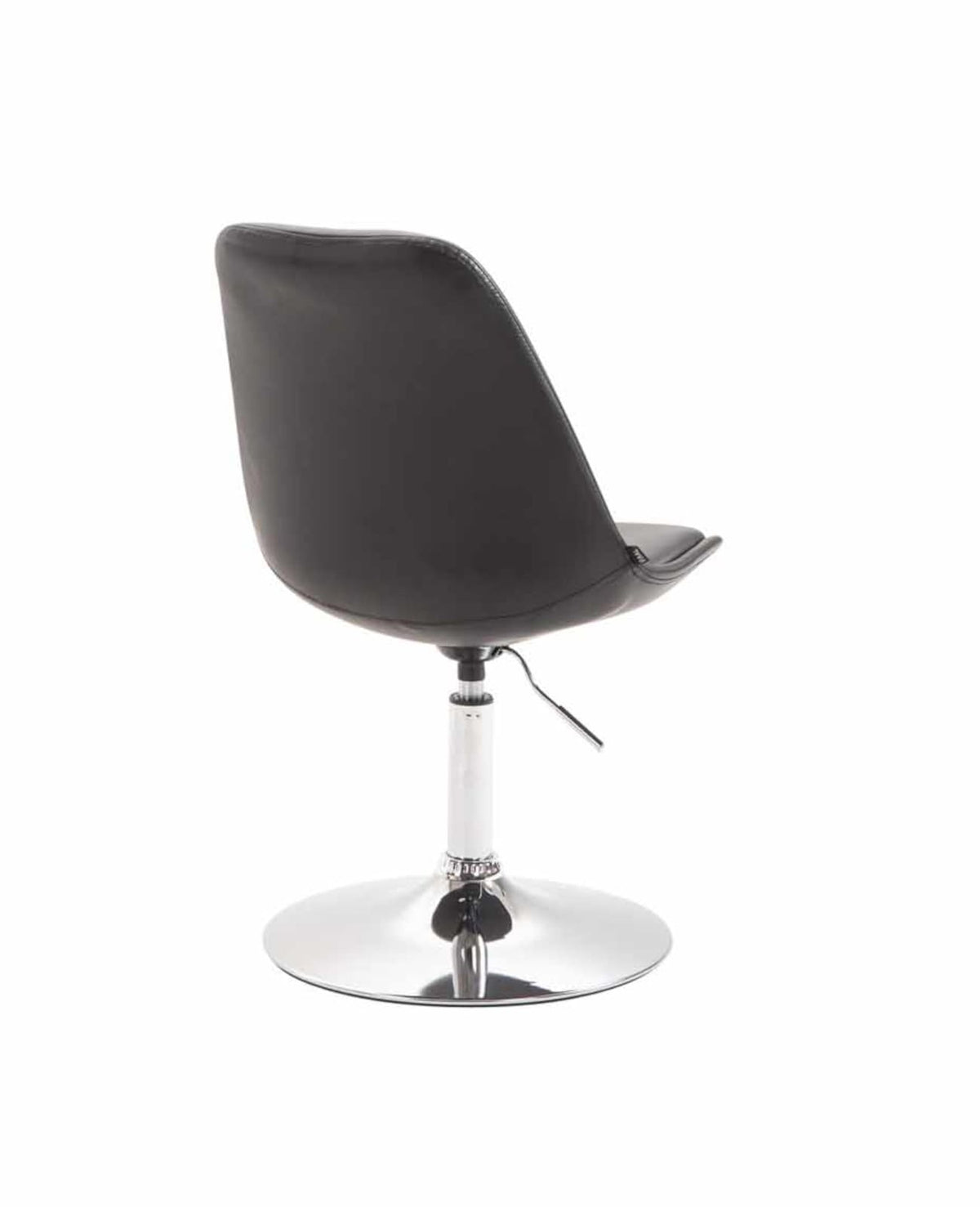 Set van 4 Eetkamerstoelen Maverick Kunstleer zwart,chroom schwarz