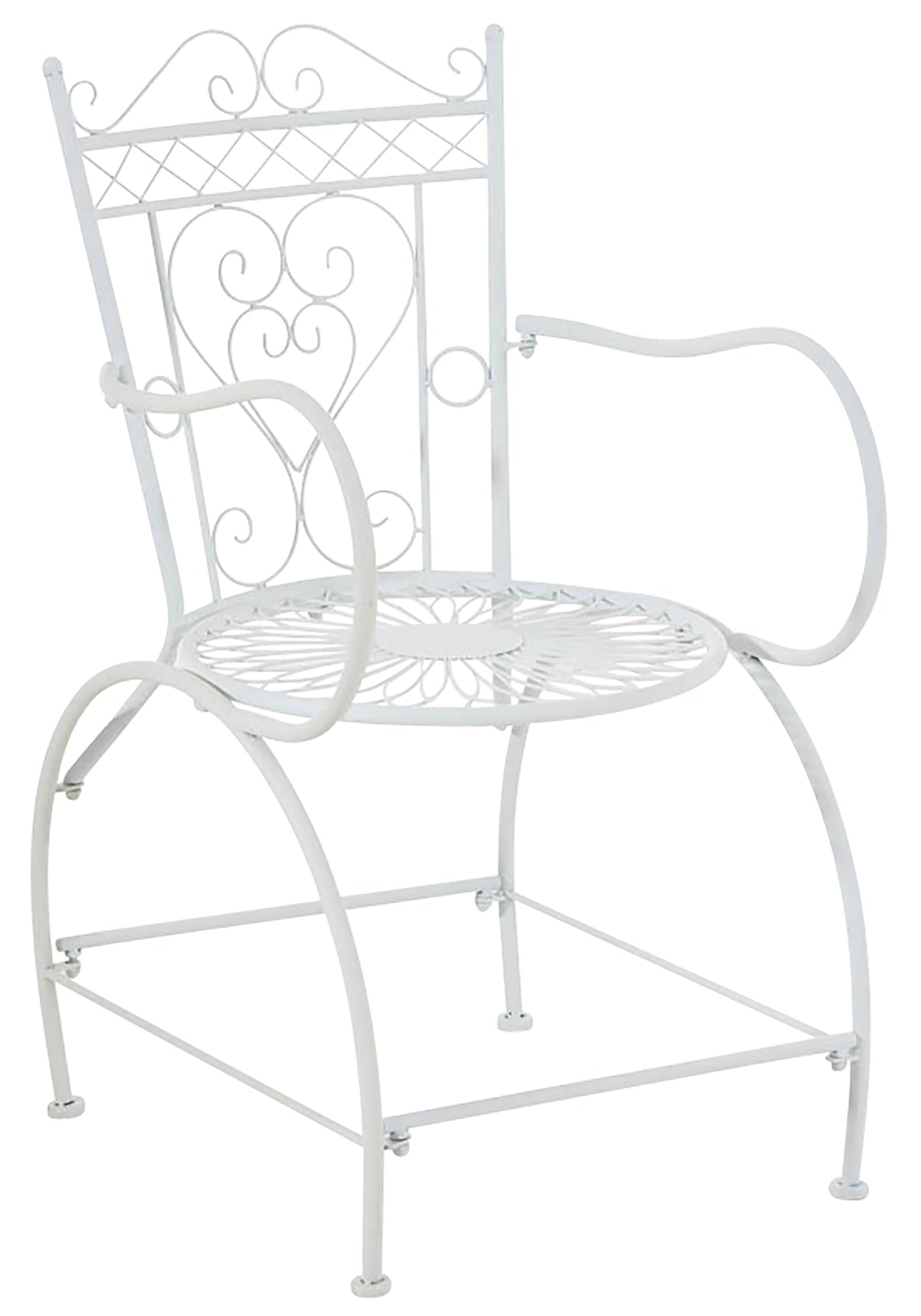 Set van 2 Sheela Tuinstoelen wit weiß