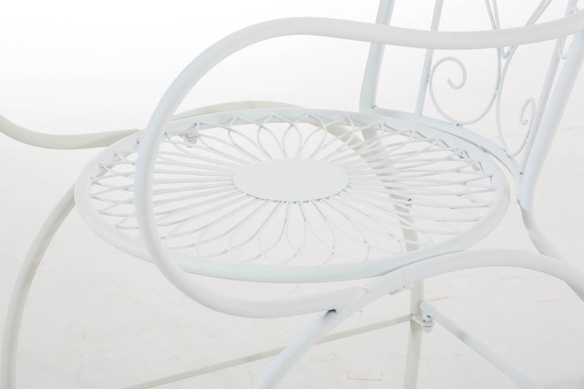 Set van 2 Sheela Tuinstoelen wit weiß