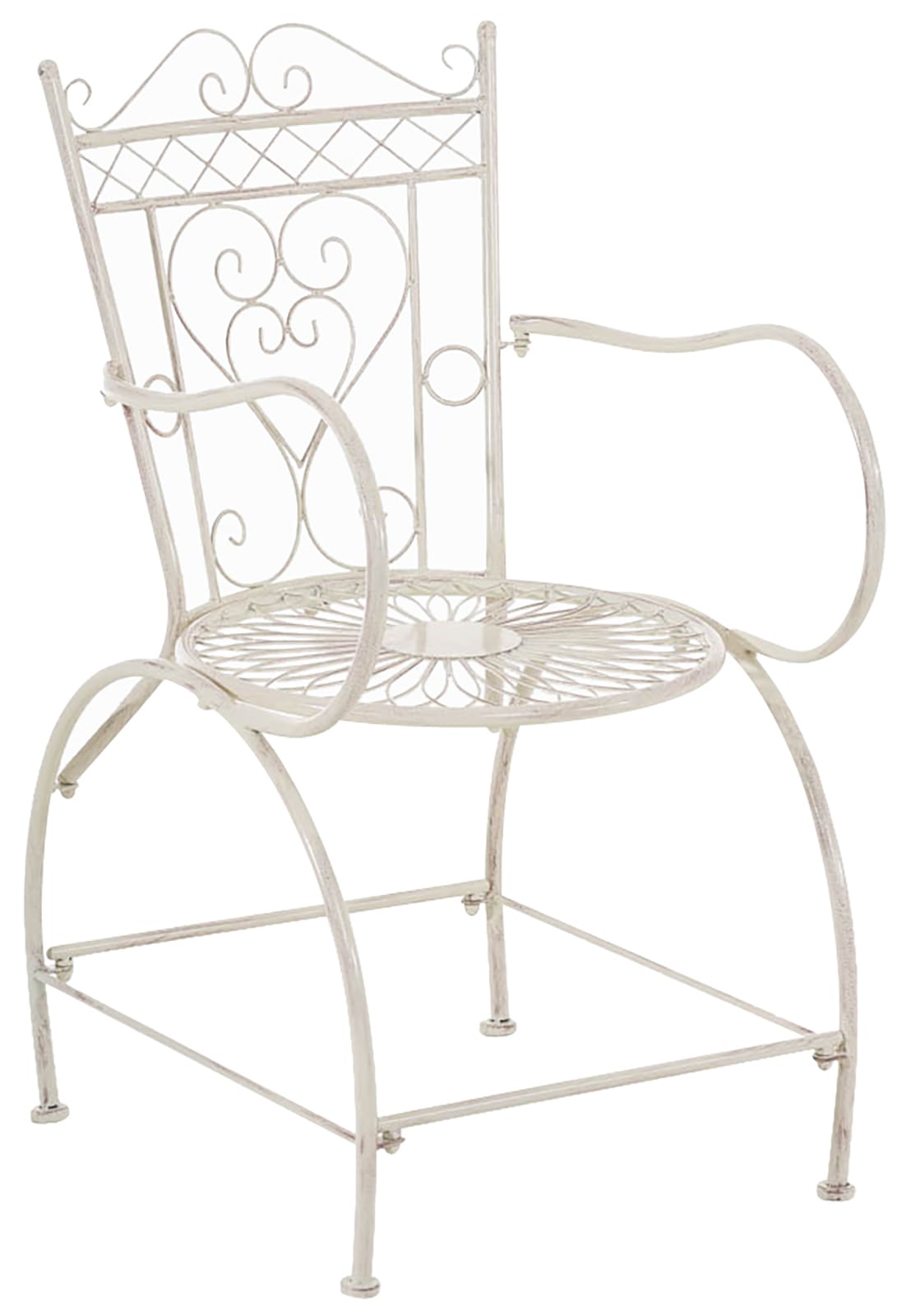 Set van 2 Sheela Tuinstoelen antiek/creme antik-creme