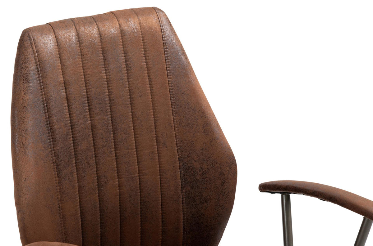 Bureaustoel Nampa cognac cognac