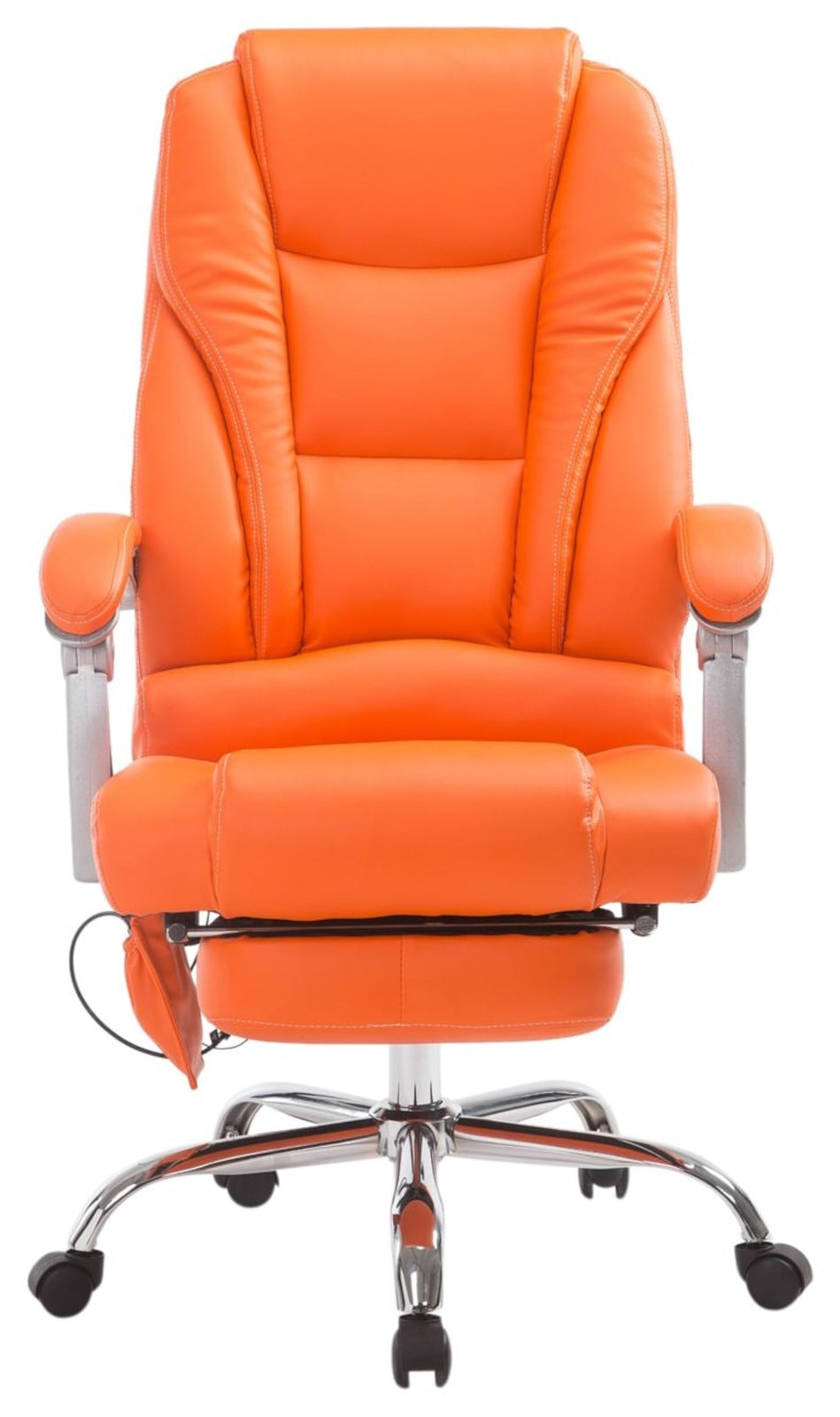 Bureaustoel Pacific met massagefunctie oranje orange