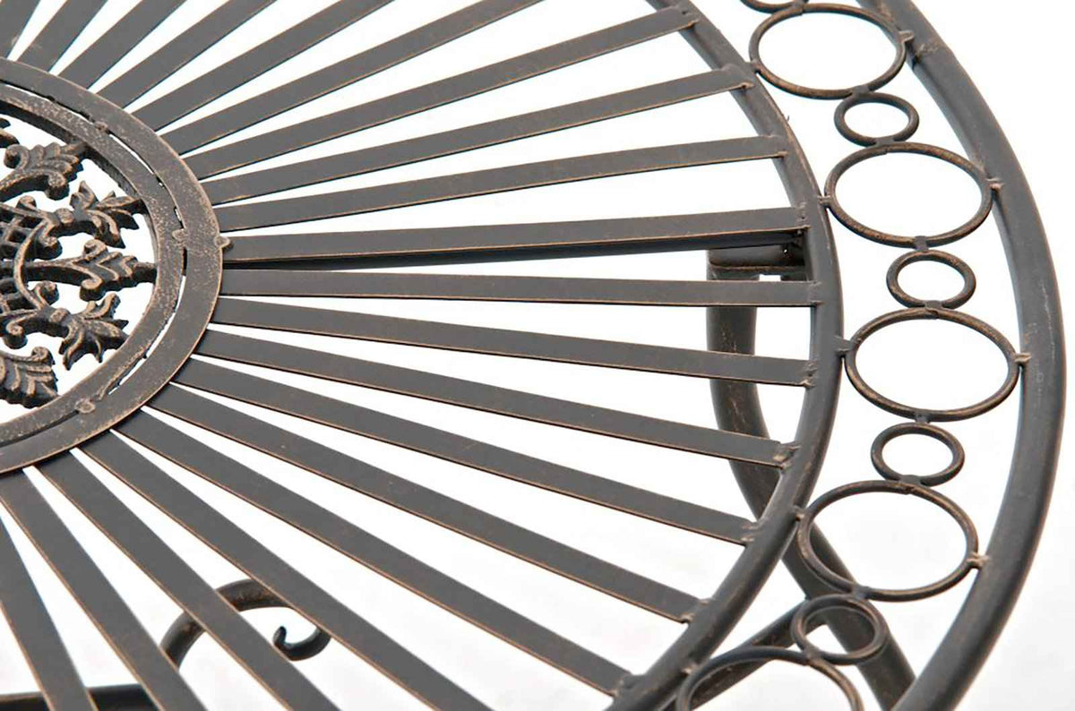 Bistro set Indra bronzen bronze