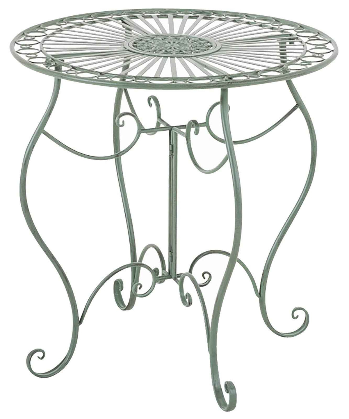 Bistro set Indra antiek/groen antik-grün