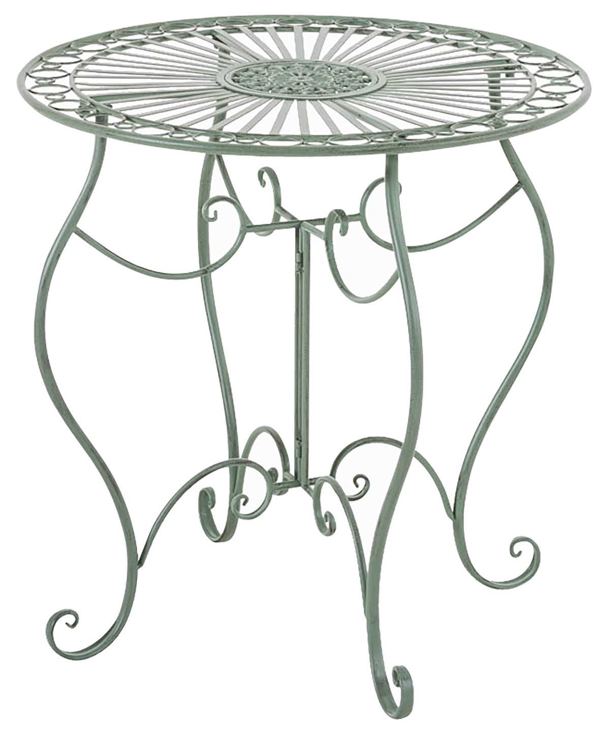 Bistro set Indra antiek/groen antik-grün