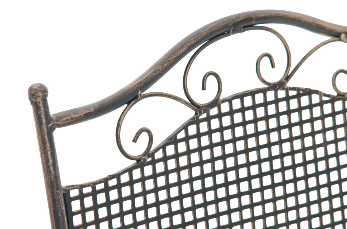 Set van 2 tuinstoelen Kiran bronzen bronze