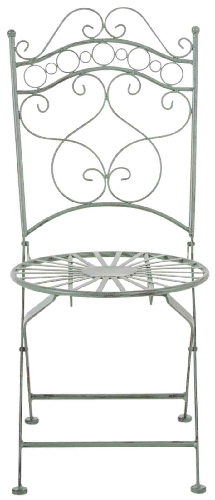 Set van 2 Indra Klapstoelen antiek/groen antik-grün