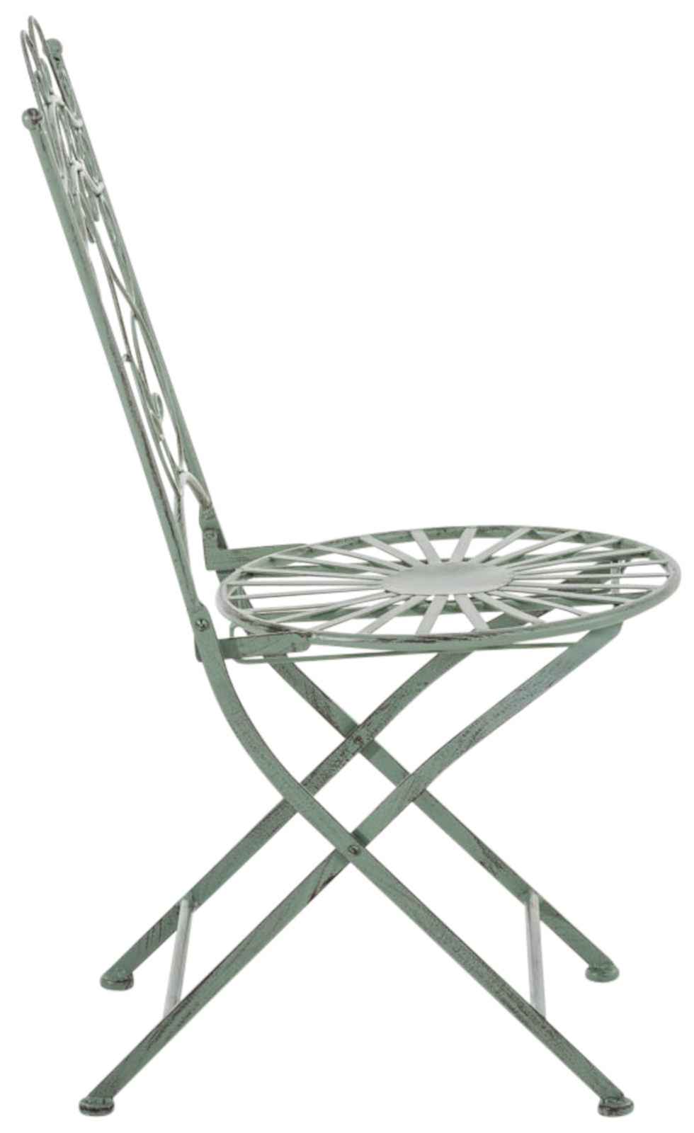 Set van 2 Indra Klapstoelen antiek/groen antik-grün