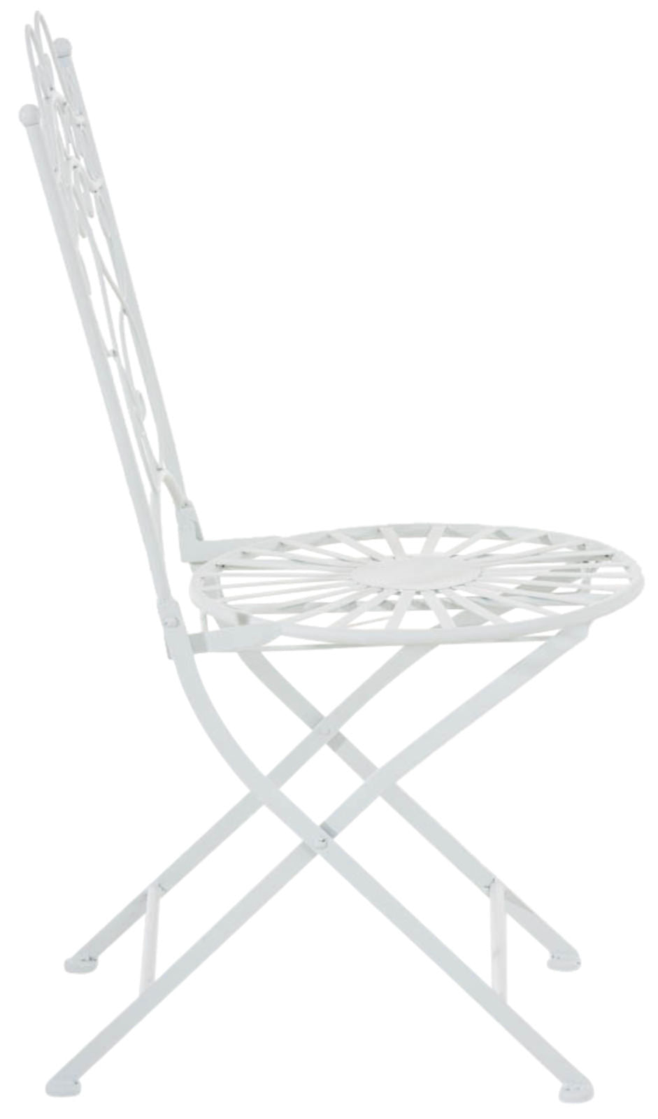 Set van 2 Indra Klapstoelen wit weiß