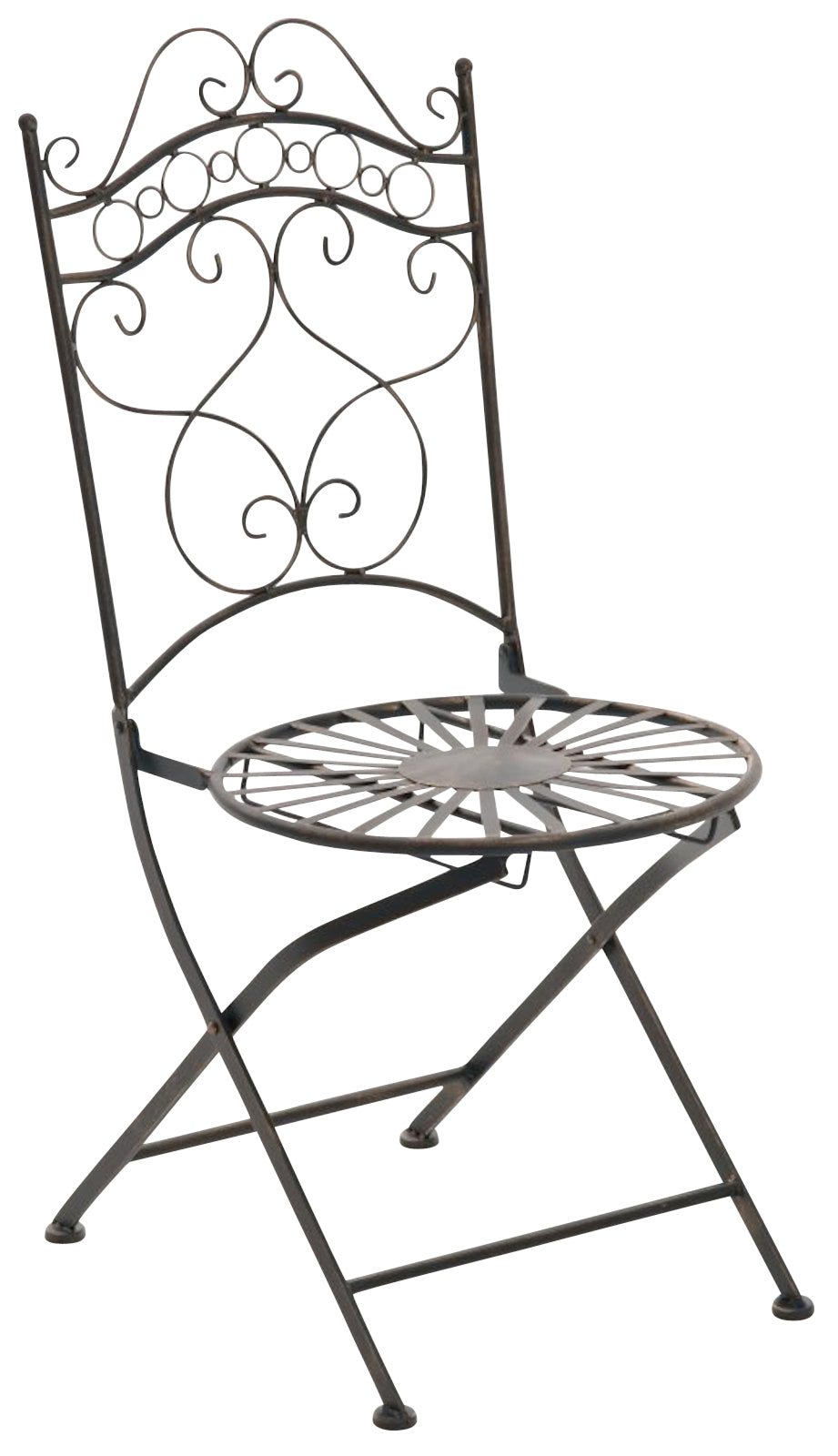 Set van 2 Indra Klapstoelen bronzen bronze