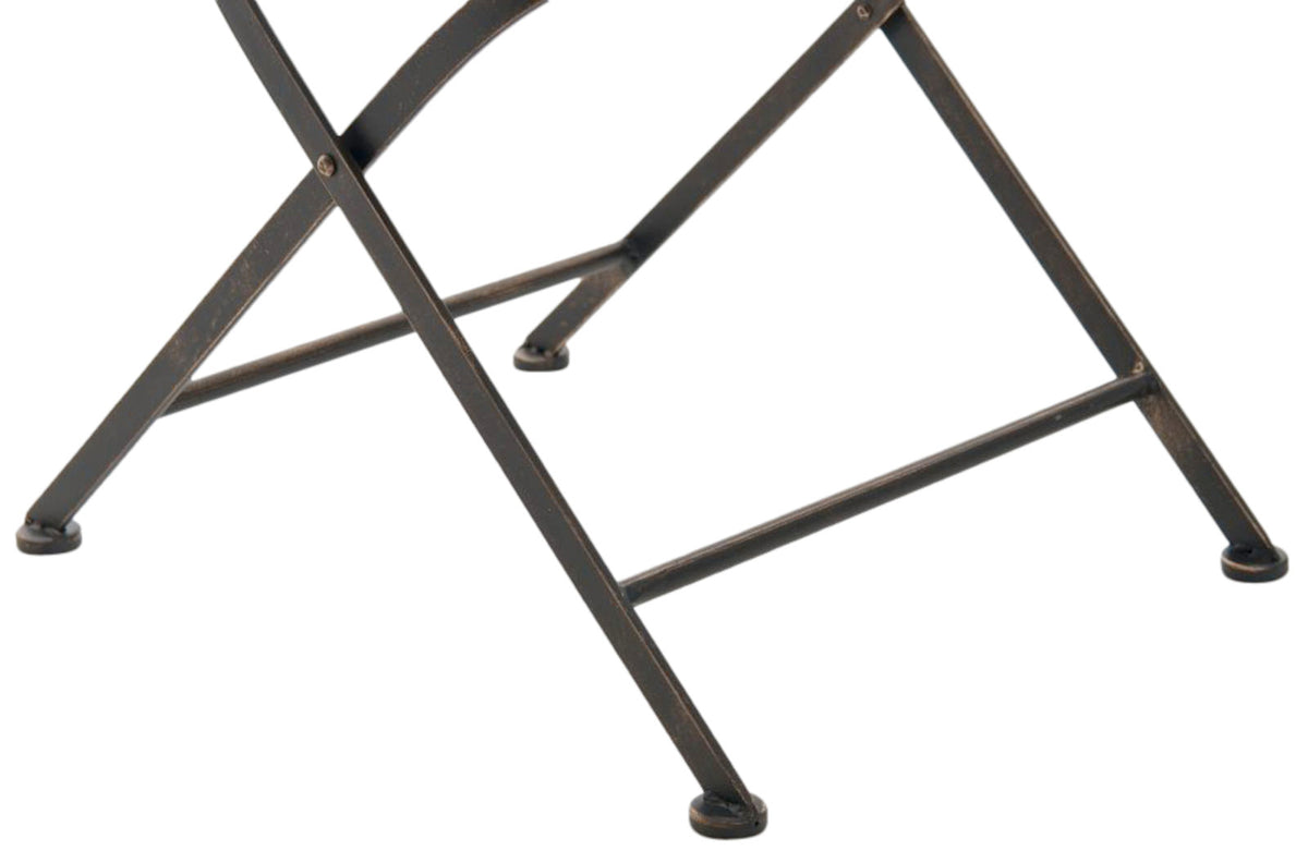 Set van 2 Indra Klapstoelen bronzen bronze