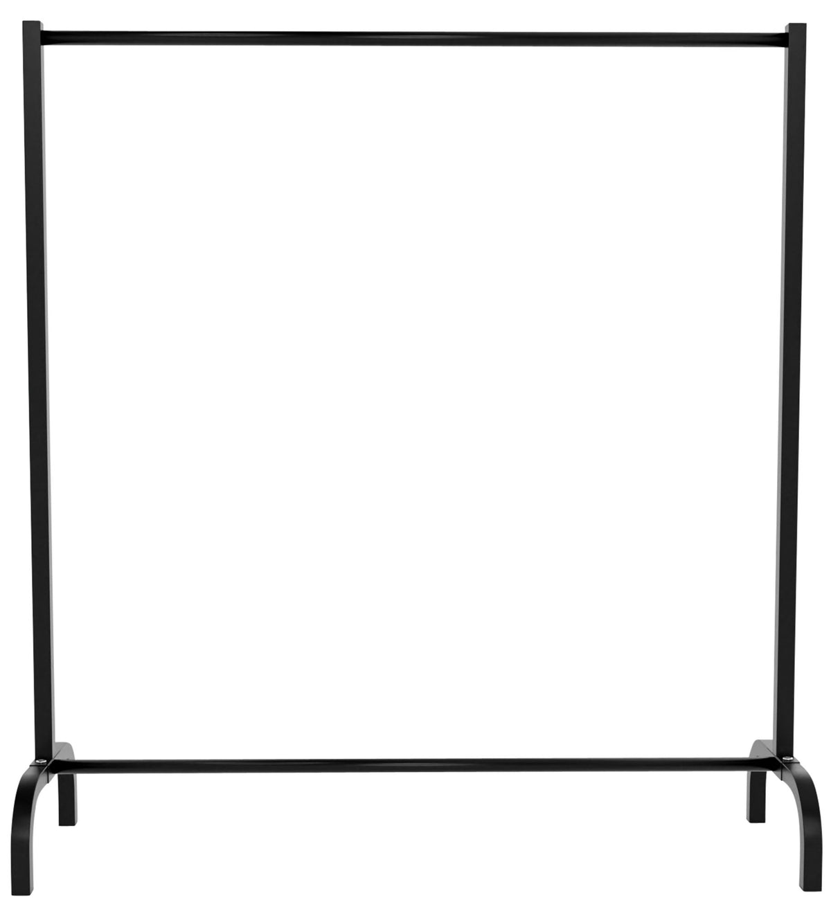 Kledingrek Lara zwart,120x38x120 cm schwarz