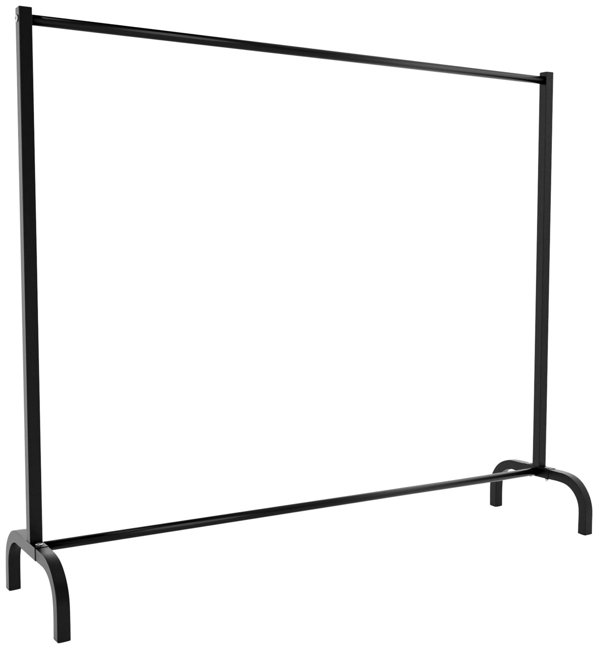 Kledingrek Lara zwart,150x38x120 cm schwarz