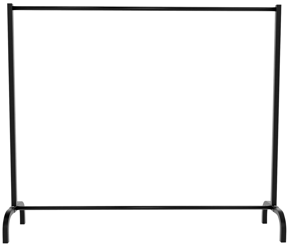 Kledingrek Lara zwart,150x38x120 cm schwarz