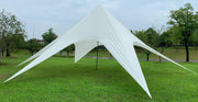Stertent 10m wit weiß