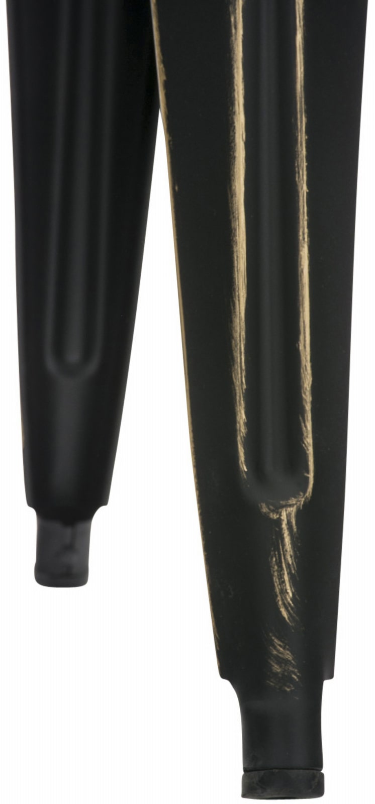 Set van 4 Armin krukken zwart/goud schwarz-gold