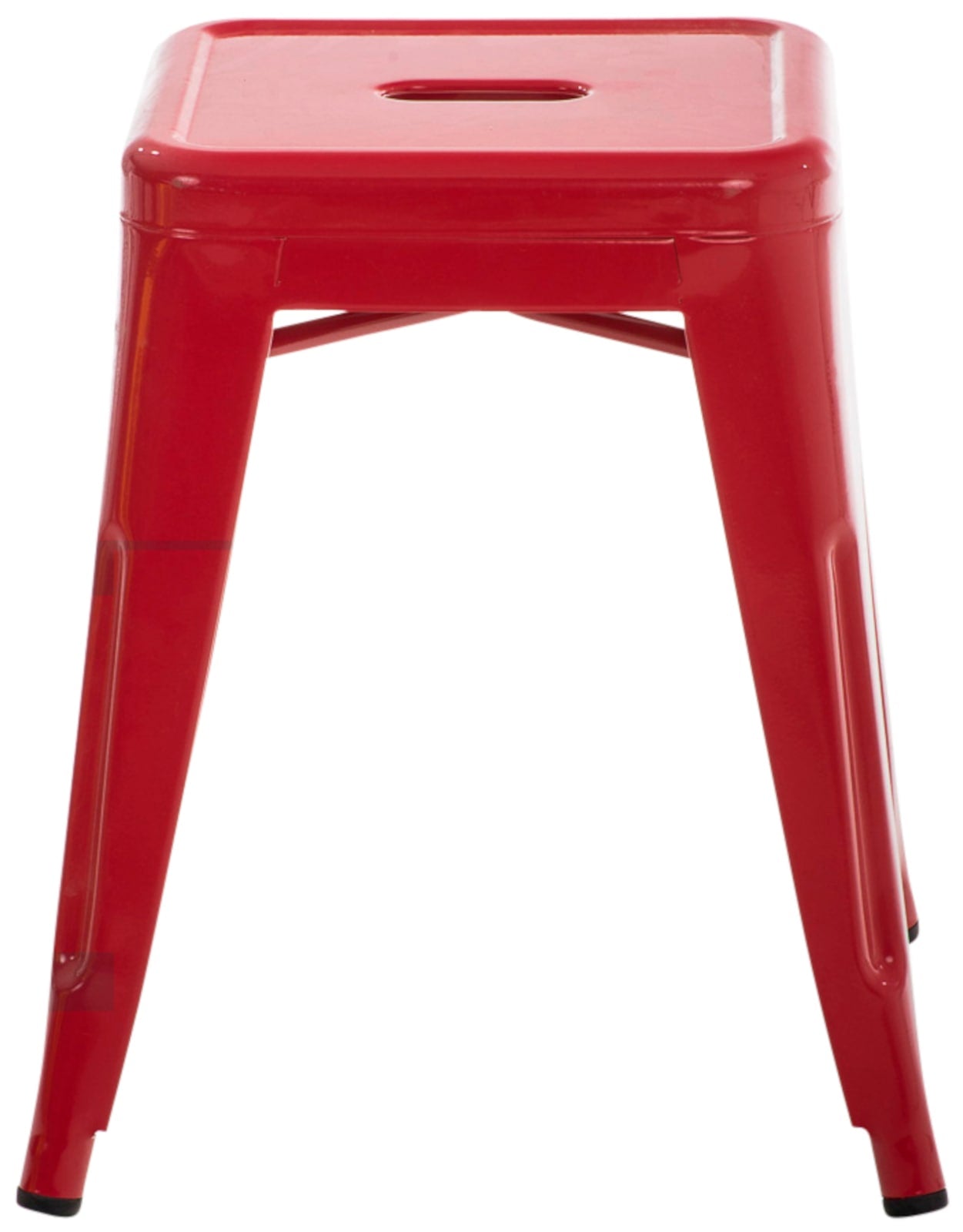 Set van 4 Armin krukken rood rot