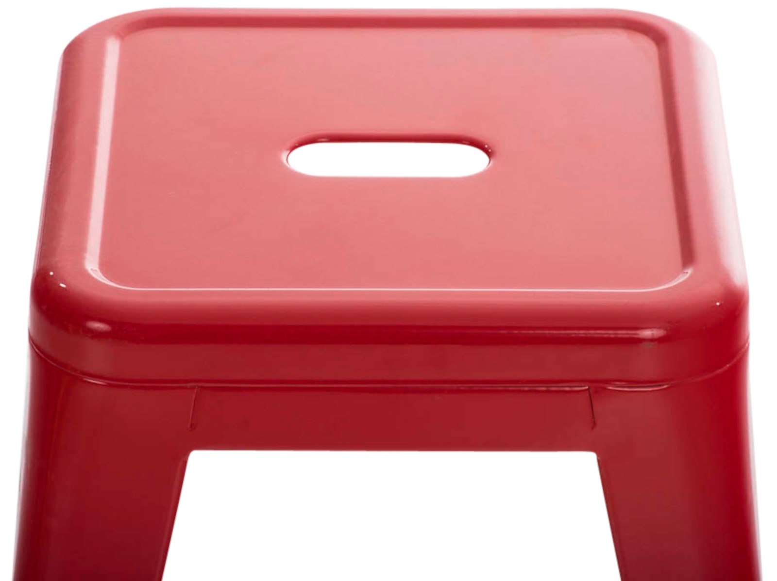 Set van 4 Armin krukken rood rot