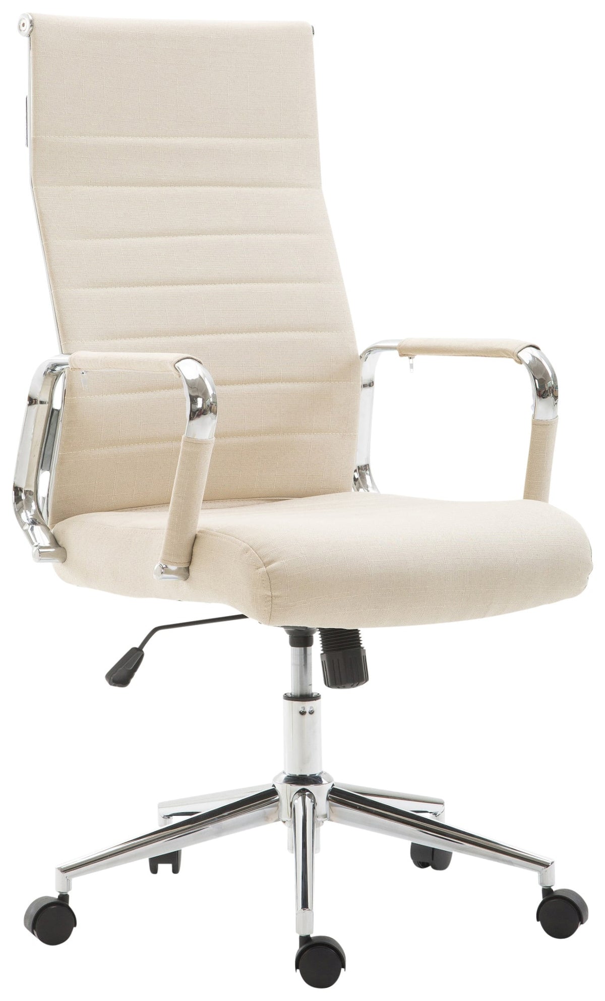 Bureaustoel Columbus Stof creme creme