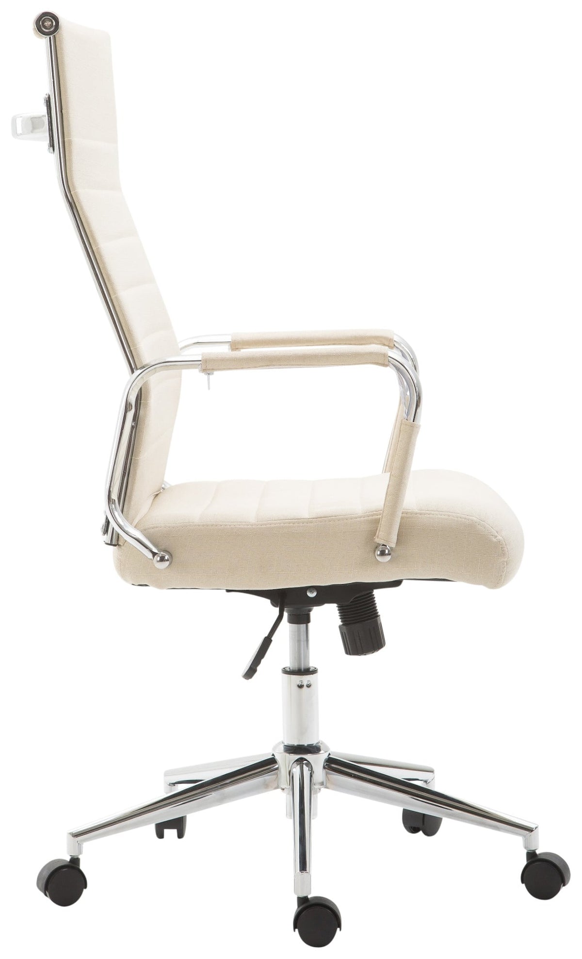 Bureaustoel Columbus Stof creme creme