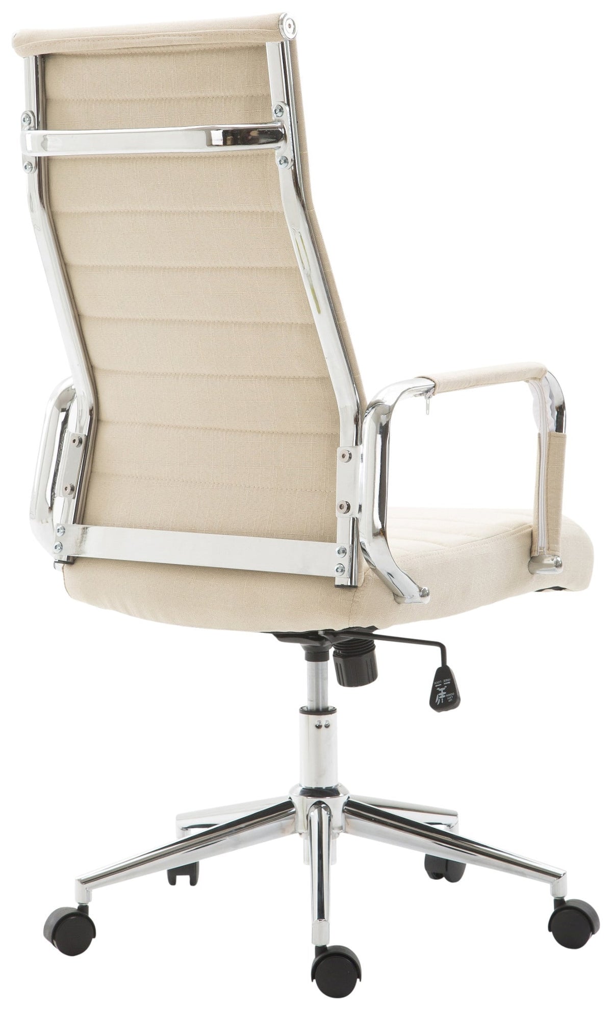 Bureaustoel Columbus Stof creme creme