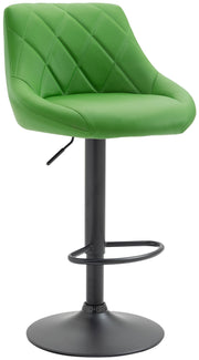 Barkruk Lazio Kunstleer groen,zwart grün