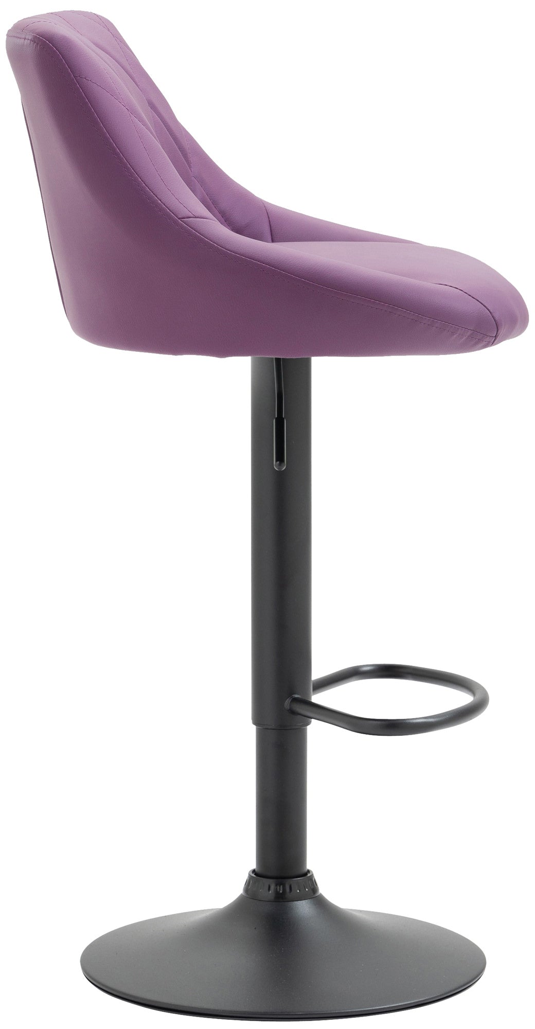 Barkruk Lazio Kunstleer purper,zwart lila