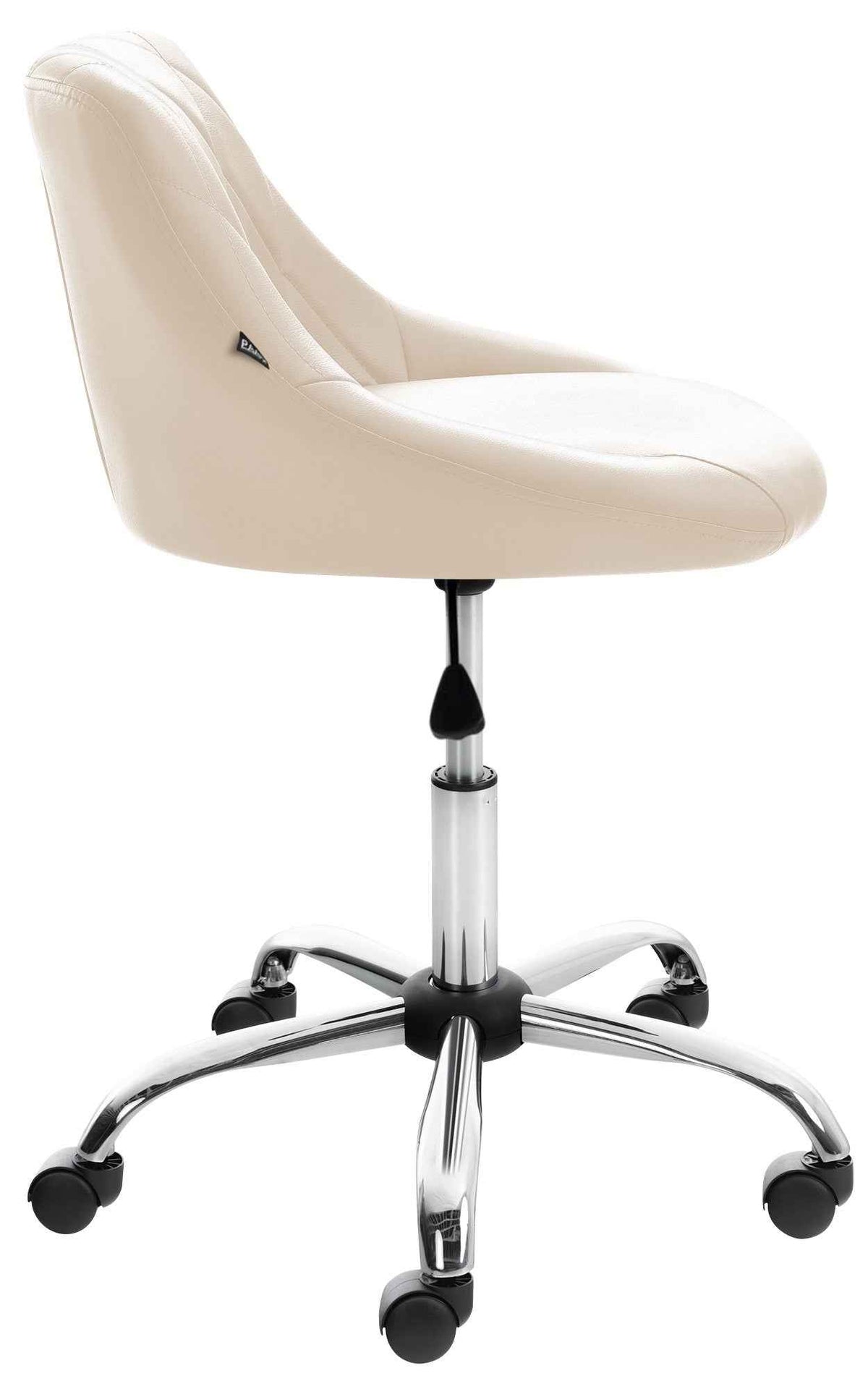Werkkruk Lazio creme,Kunstleer creme