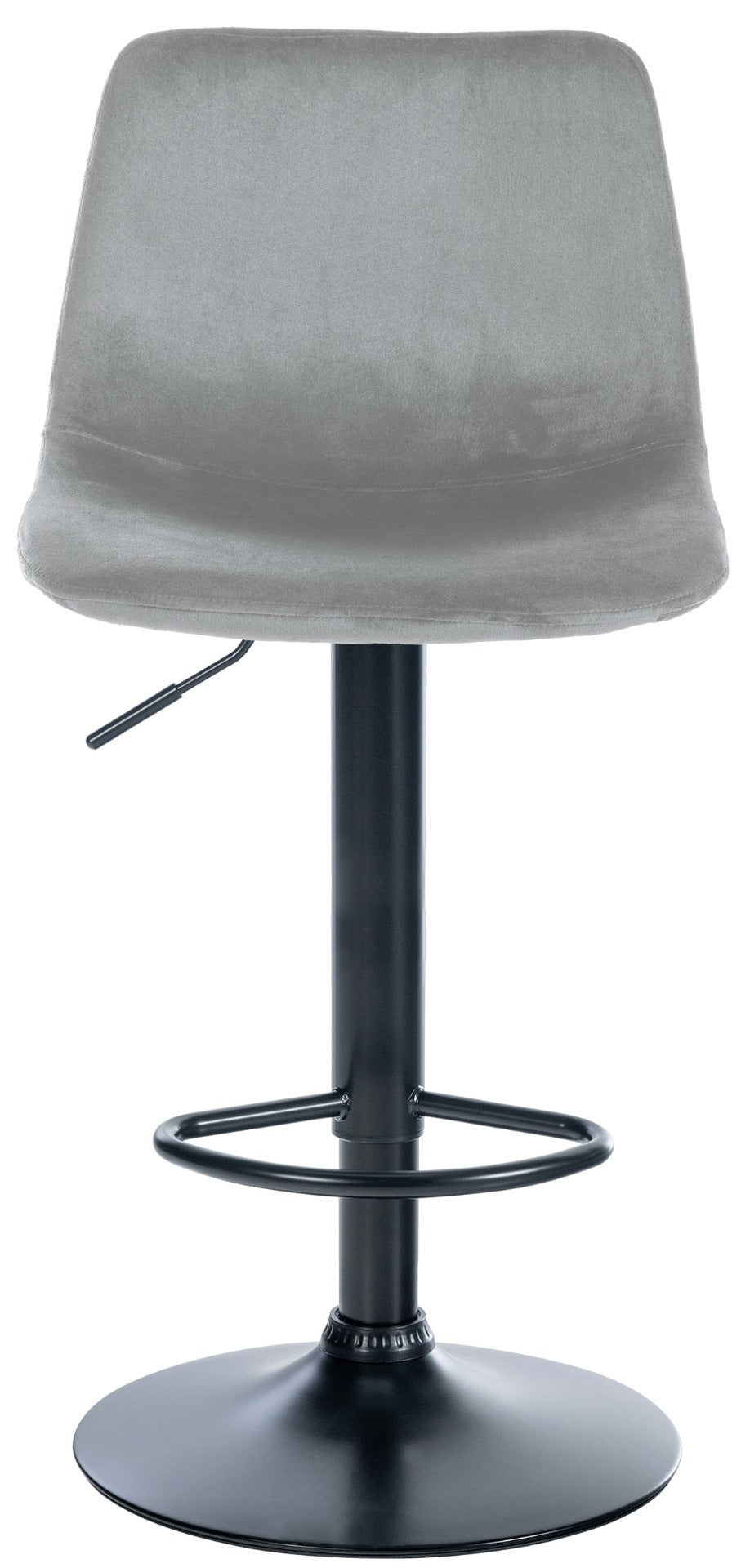 Barkruk Divo Velvet grijs,zwart grau