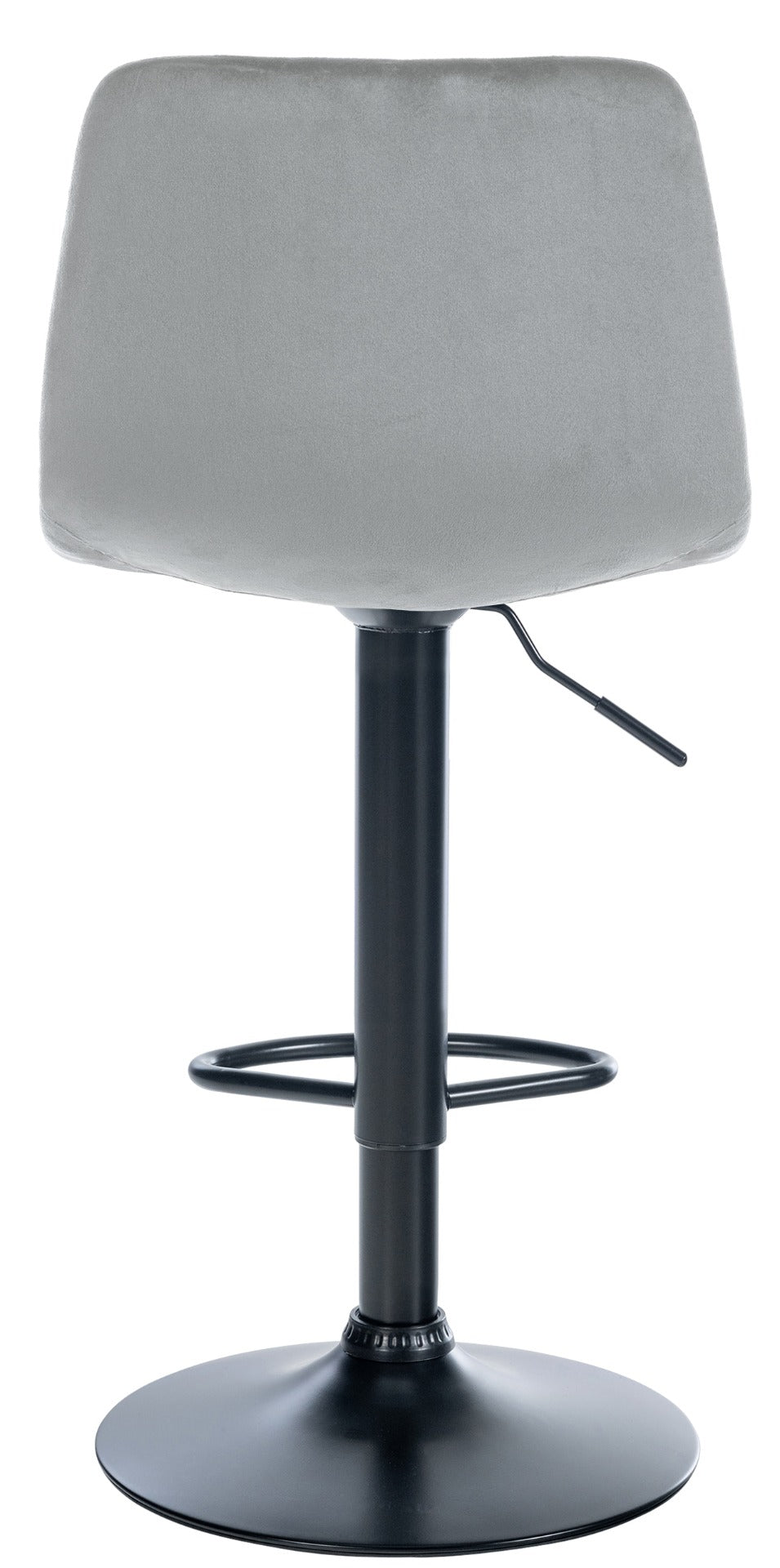 Barkruk Divo Velvet grijs,zwart grau