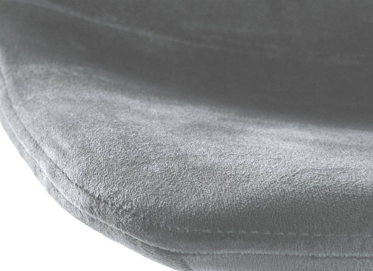 Barkruk Divo Velvet grijs,zwart grau