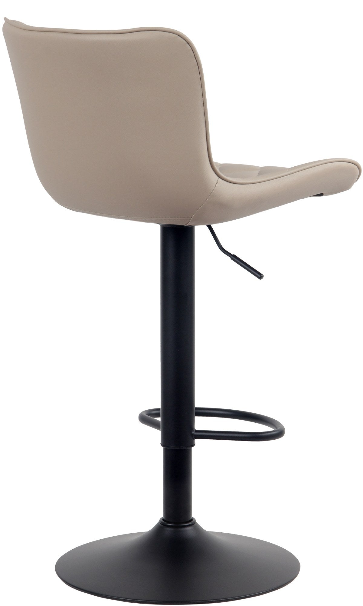 Set van 2 barkrukken Emma creme,Kunstleer creme