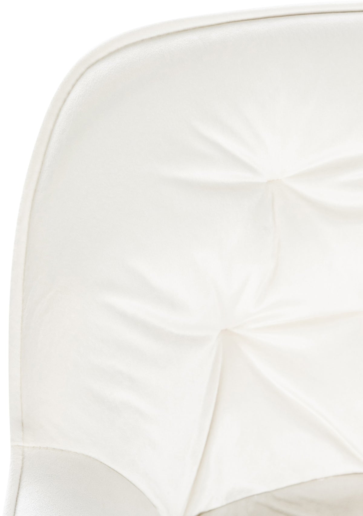 Barkruk Gibson creme,Fluweel creme