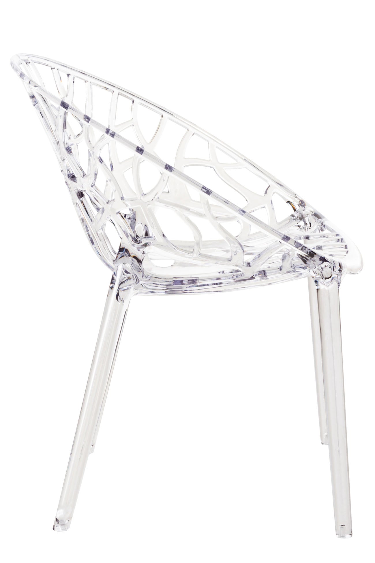 Stapelstoel Crystal transparant transparent