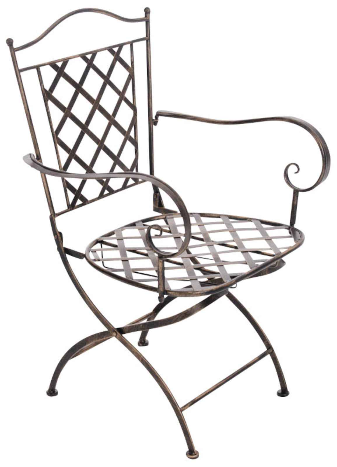 Set van 2 tuinstoelen Adara bronzen bronze