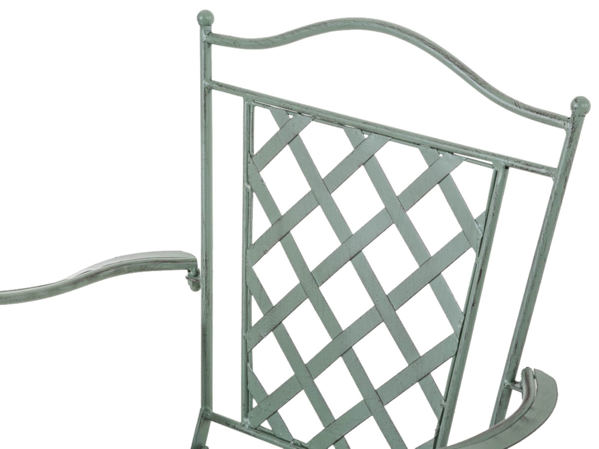 Set van 2 tuinstoelen Adara antiek/groen antik-grün