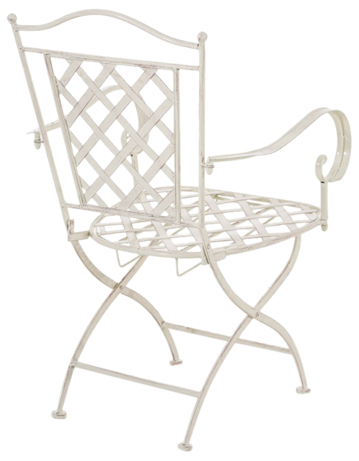 Set van 2 tuinstoelen Adara antiek/creme antik-creme