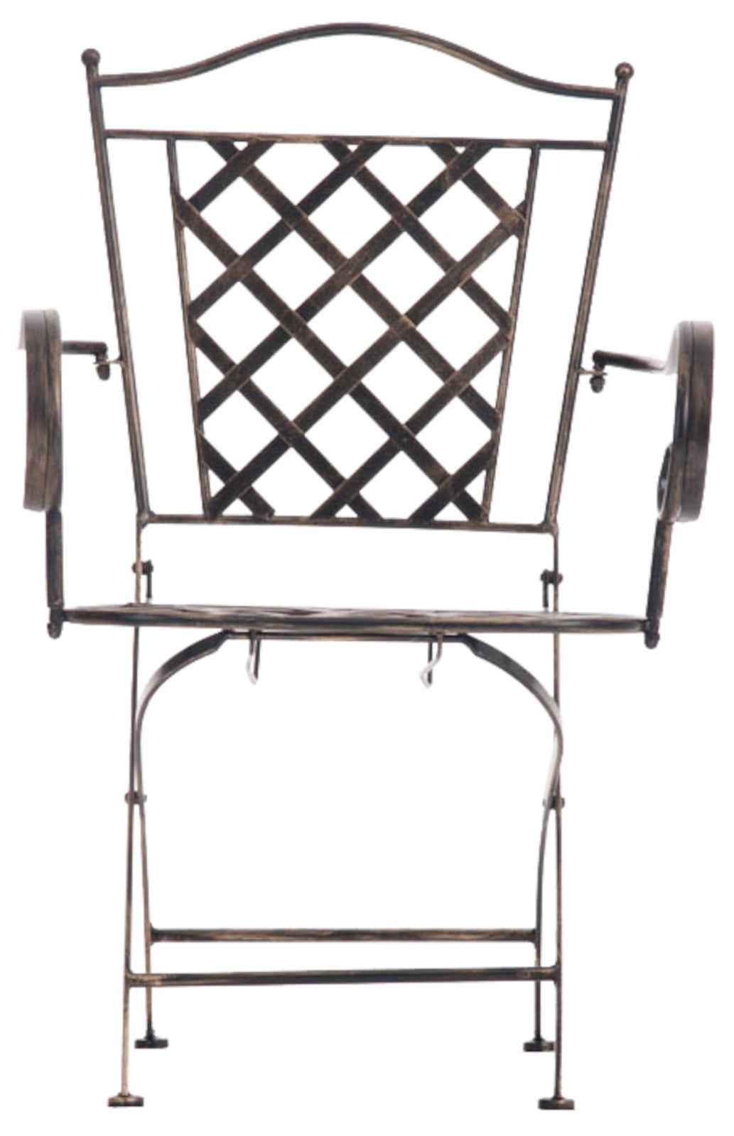Set van 2 tuinstoelen Adara bronzen bronze