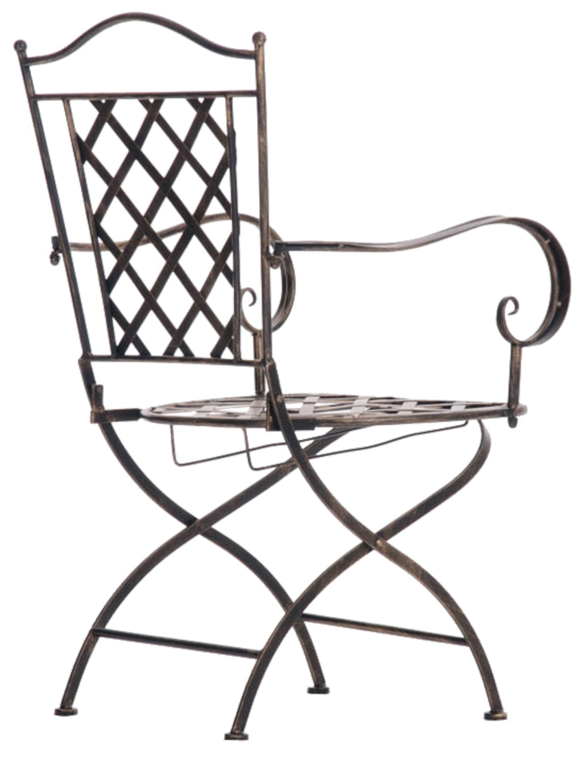 Set van 2 tuinstoelen Adara bronzen bronze