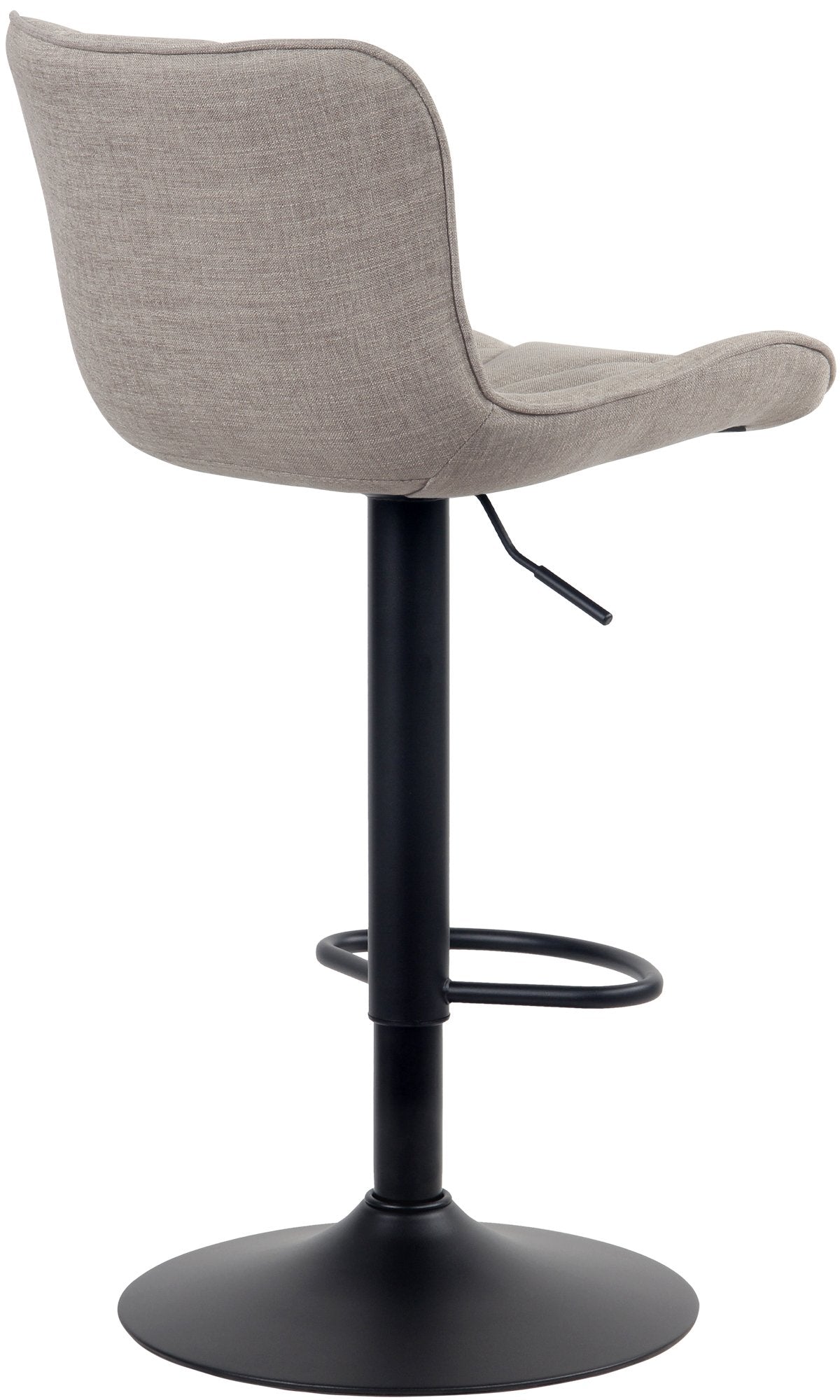 Set van 2 barkrukken Linus taupe,Stof taupe