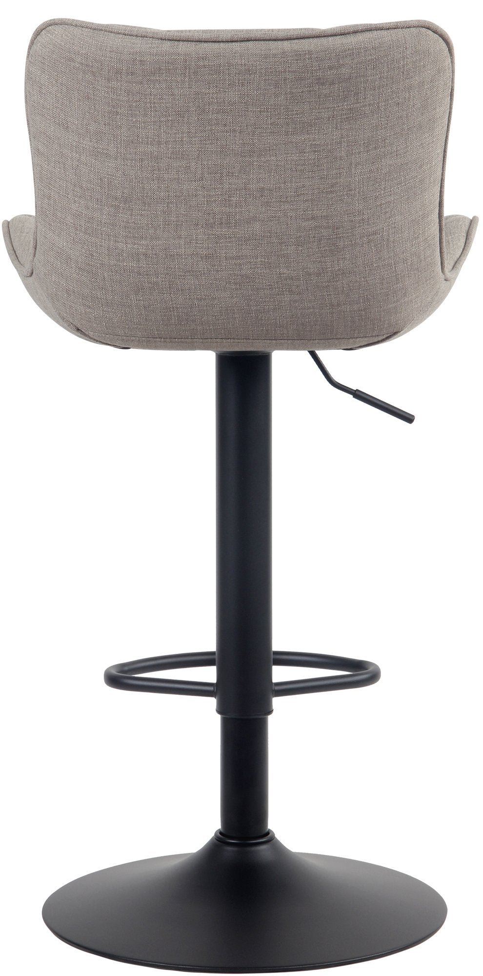 Set van 2 barkrukken Linus taupe,Stof taupe