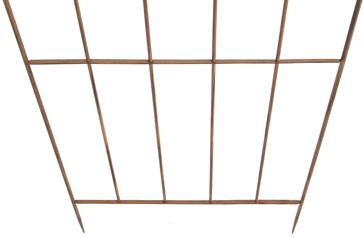 Set van 2 Trellis Paula 170 x 86 cm antiek bruin antik braun