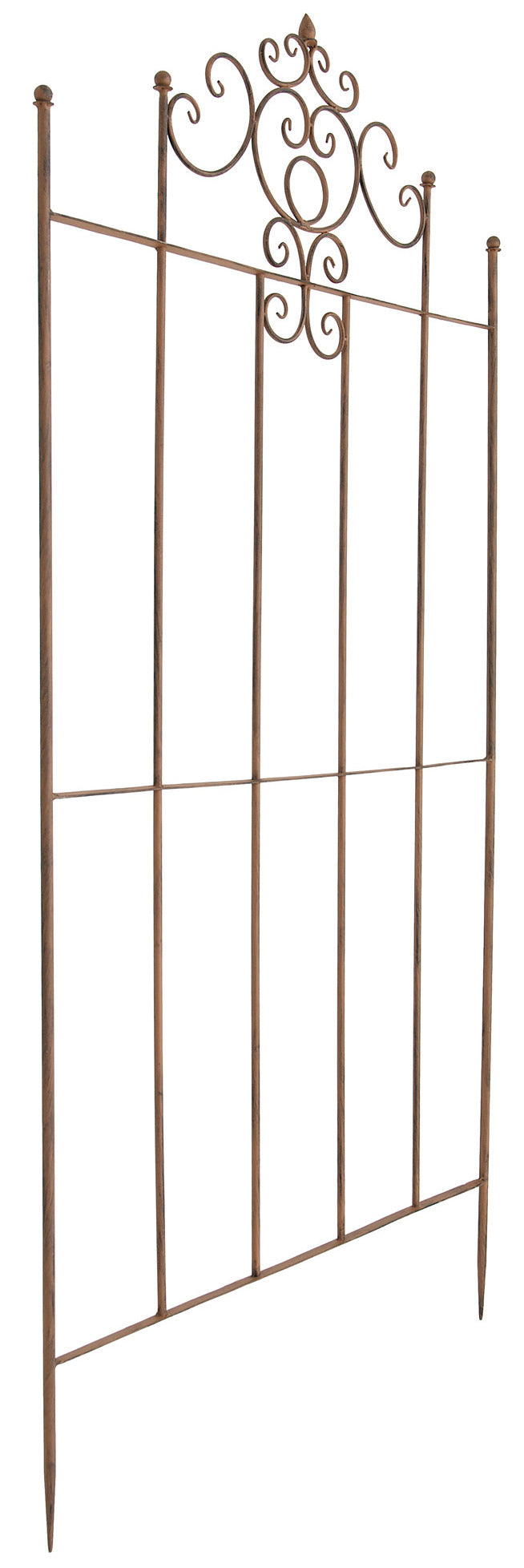 Set van 2 Trellis Paula 170 x 86 cm antiek bruin antik braun