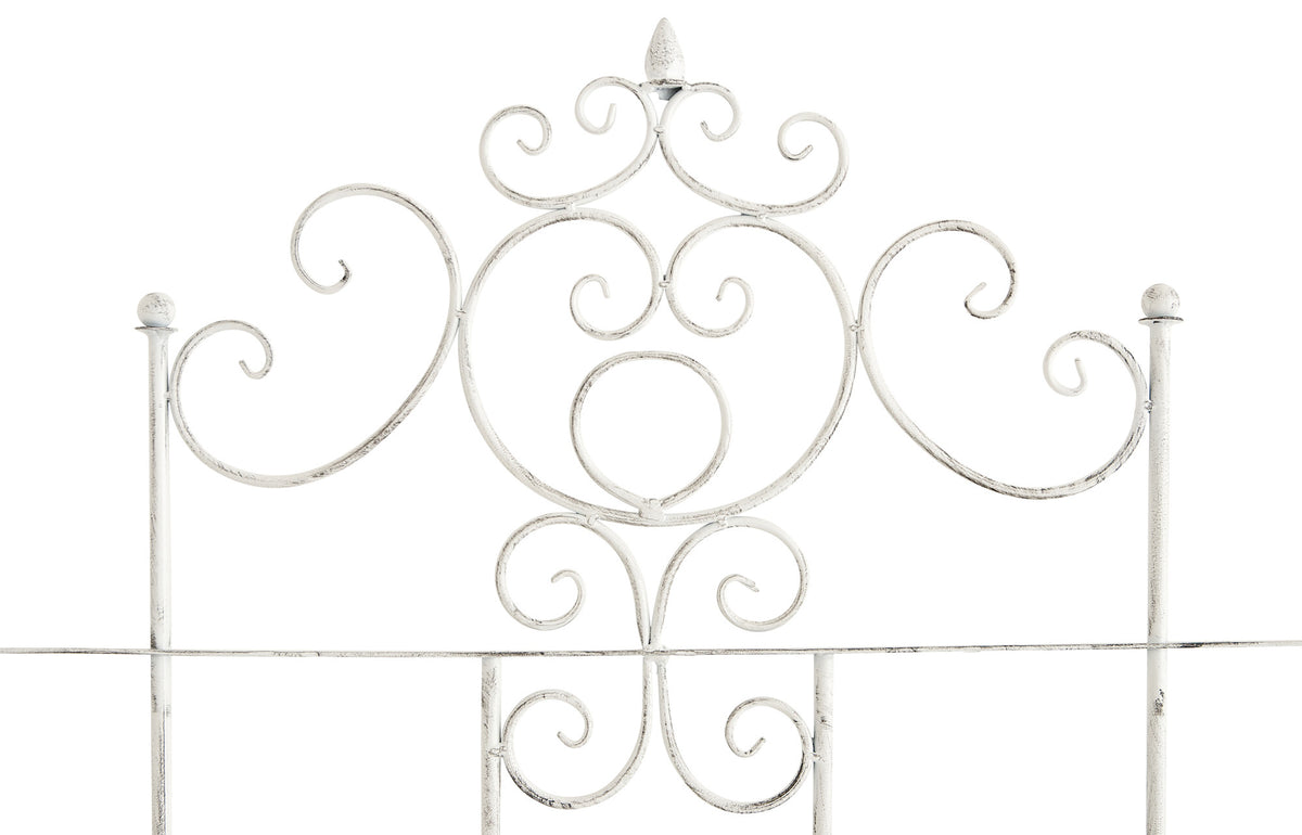 Set van 2 Trellis Paula 170 x 86 cm antiek/wit antik weiß