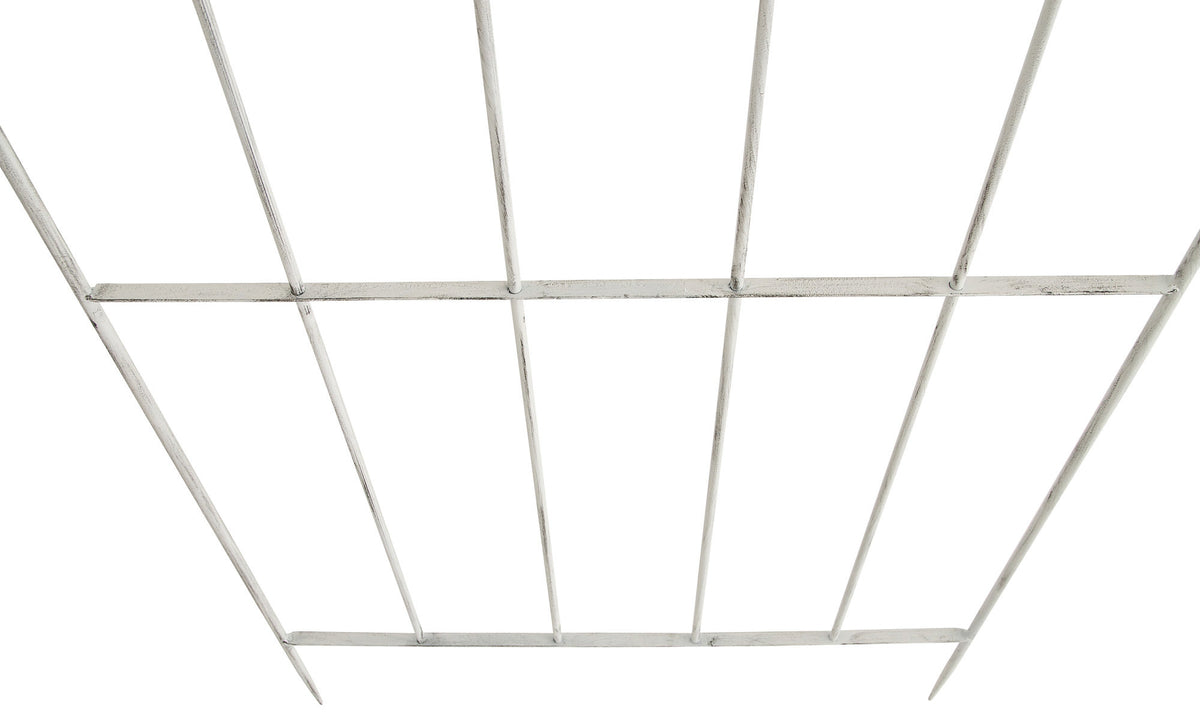 Set van 2 Trellis Paula 170 x 86 cm antiek/wit antik weiß