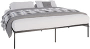 Metalen bed Fargo zwart,200x200x42 cm schwarz