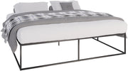 Metalen bed Scala zwart,200x200x46 cm schwarz