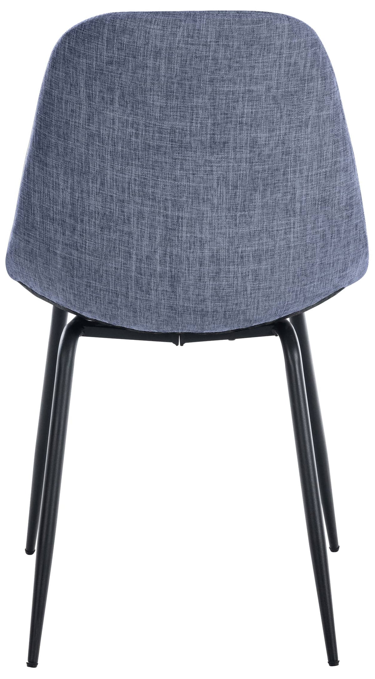 Eetkamerstoel Tom blauw,Stof blau