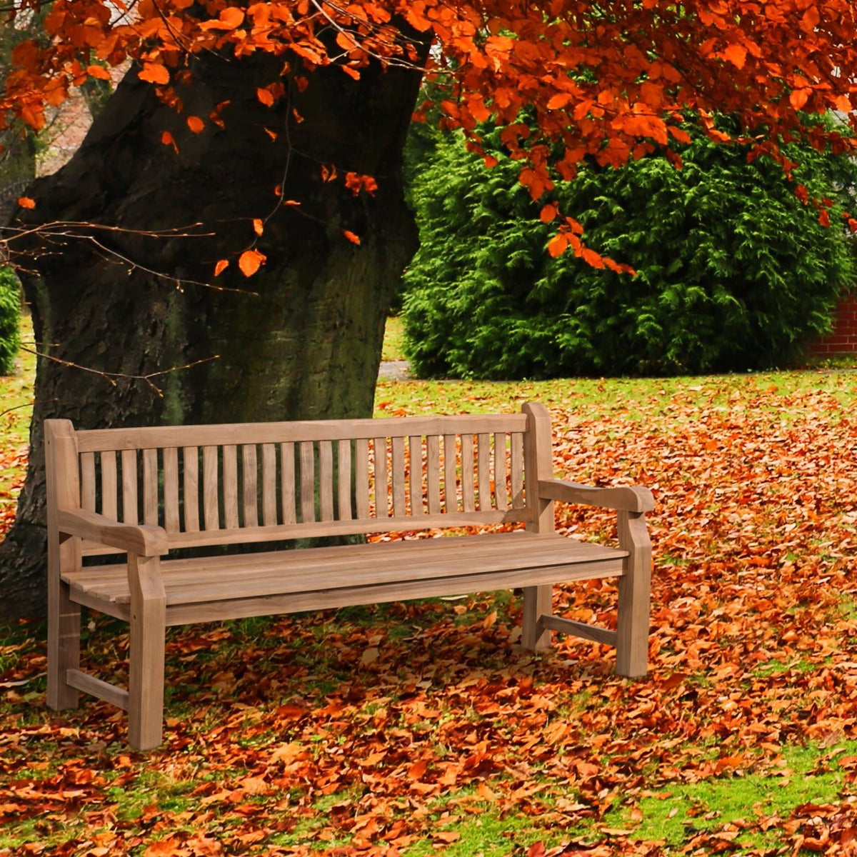 Teakbank Jackson V2 teak,200 cm teak